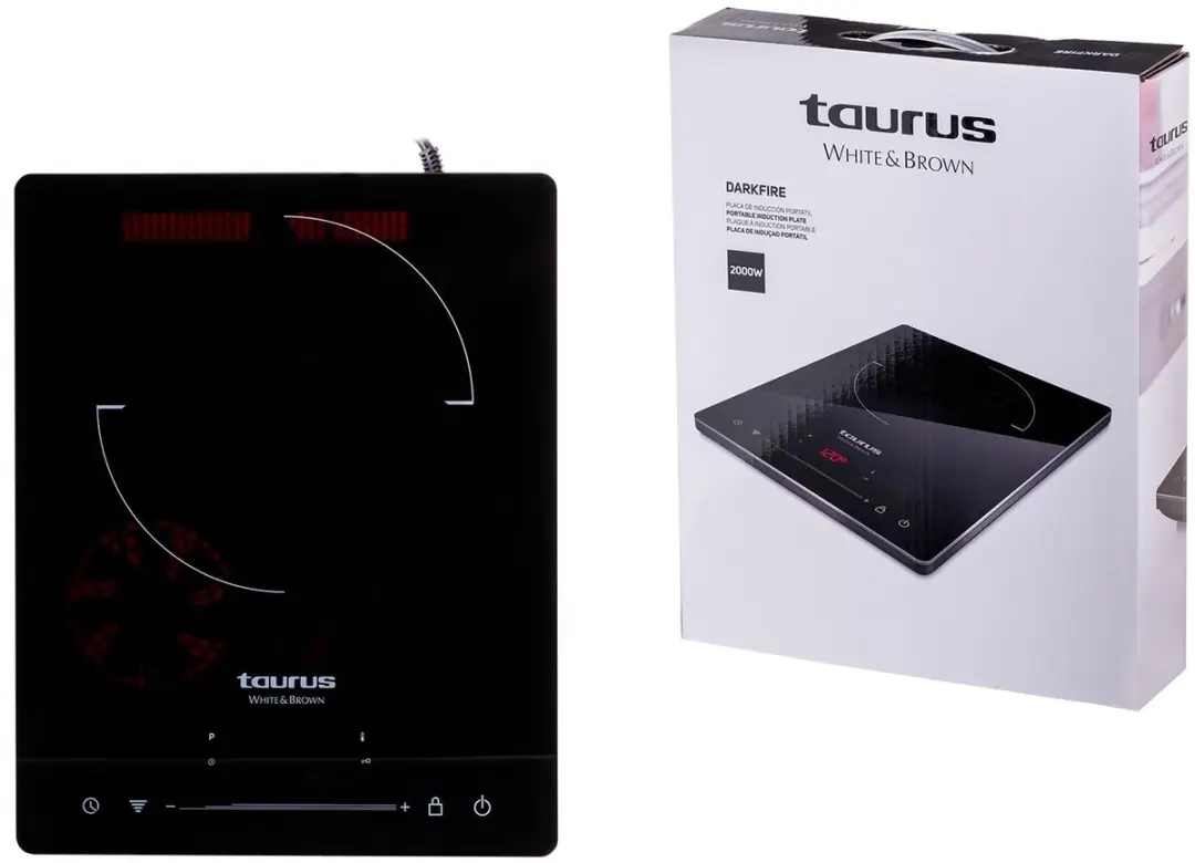 Taurus Darkfire Inductiekookplaat 2000W - afbeelding 3 van 6