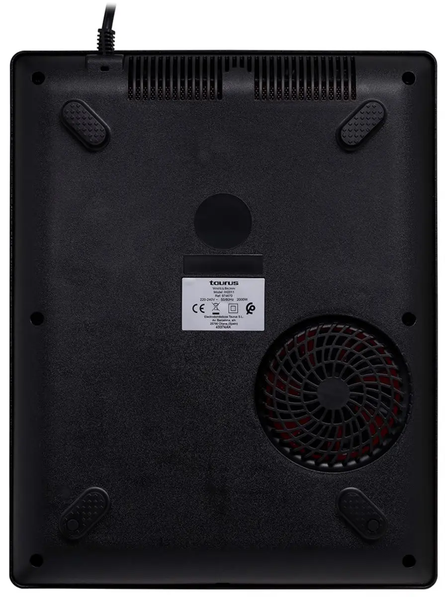 Taurus Darkfire Inductiekookplaat 2000W - afbeelding 6 van 6