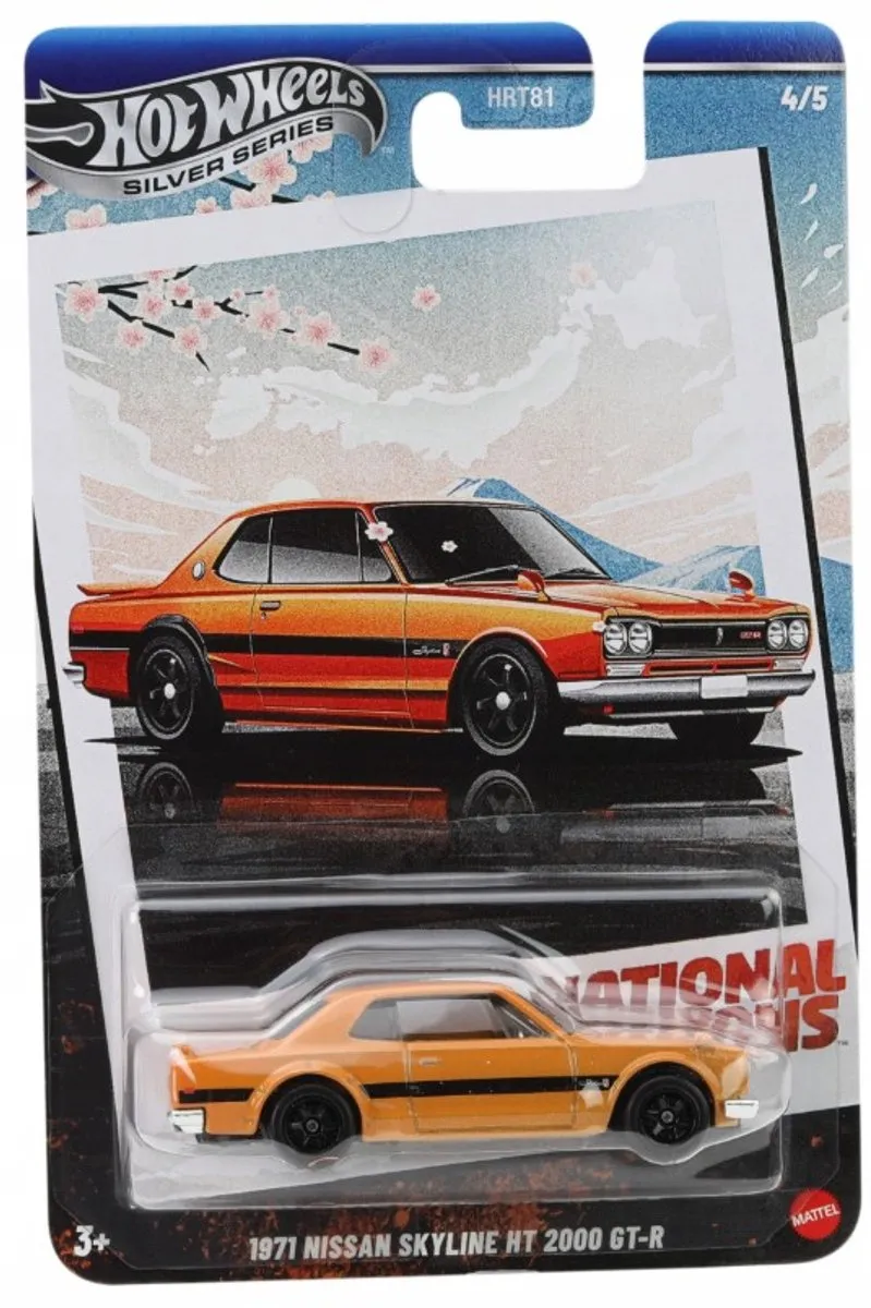 Hot Wheels Silver Series National Icons Set - 5 Iconische Auto's - afbeelding 5 van 5