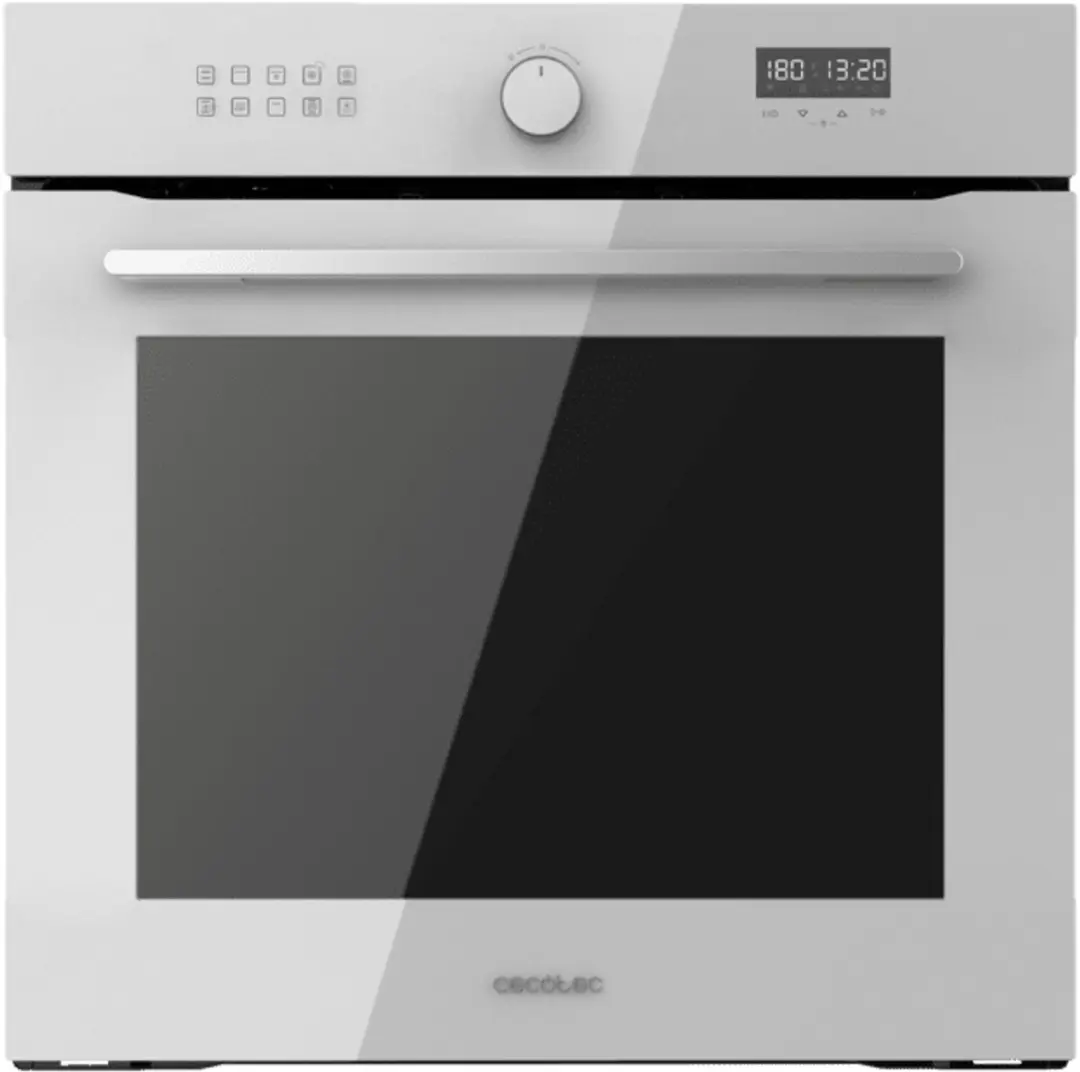 Cecotec Inbouw Multifunctionele Oven 60cm Bolero Hexa AF316000 Glass White A. 34