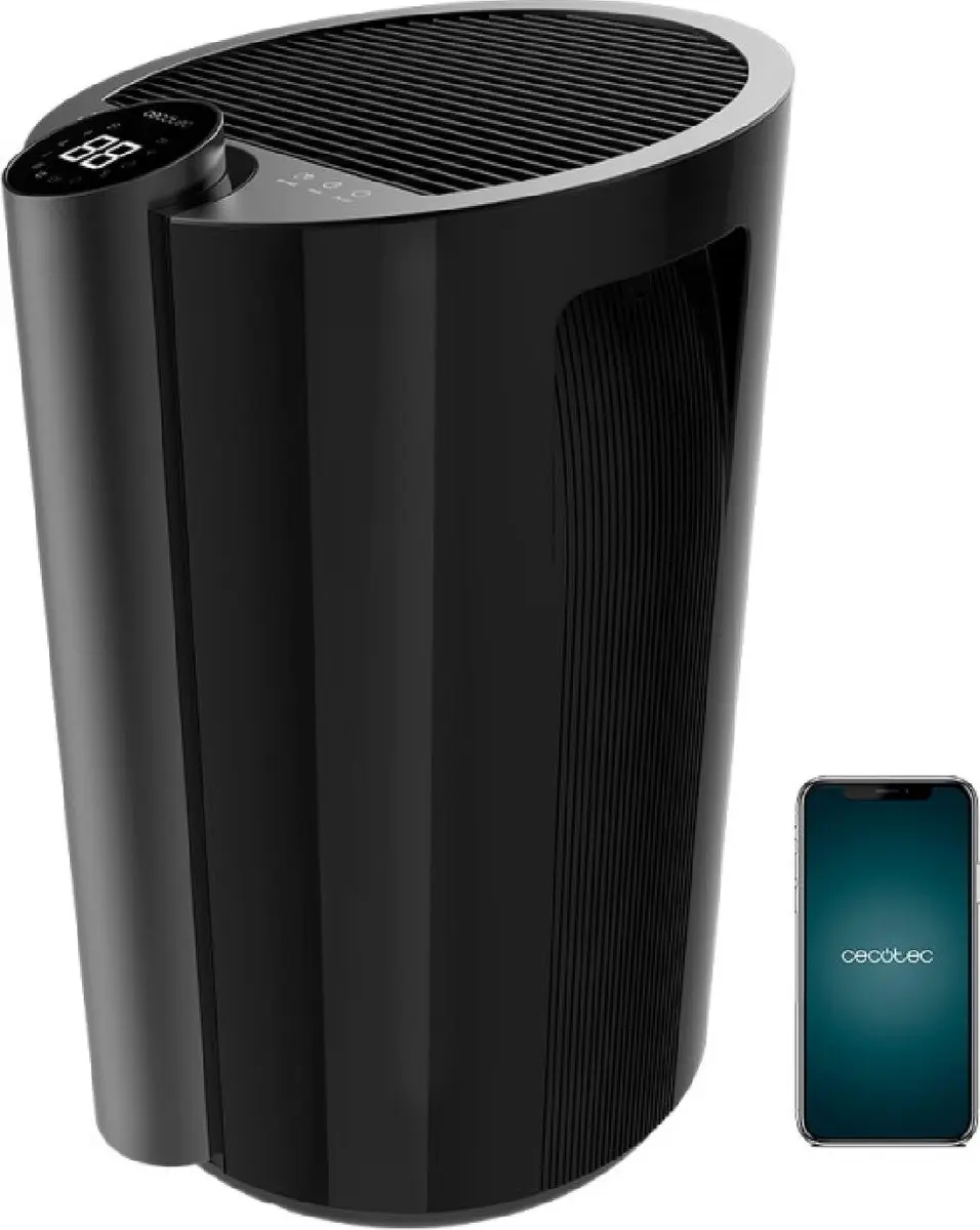 Cecotec Deshumidificador con Temporizador BigDry 9000 Professional Black Connect