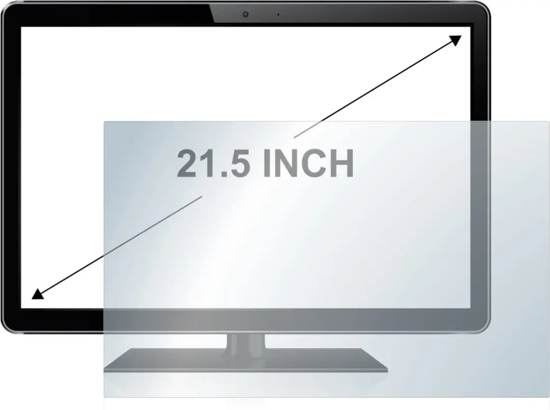 upscreen Scratch Shield Screenprotector 21.5" - Transparant - afbeelding 5 van 6