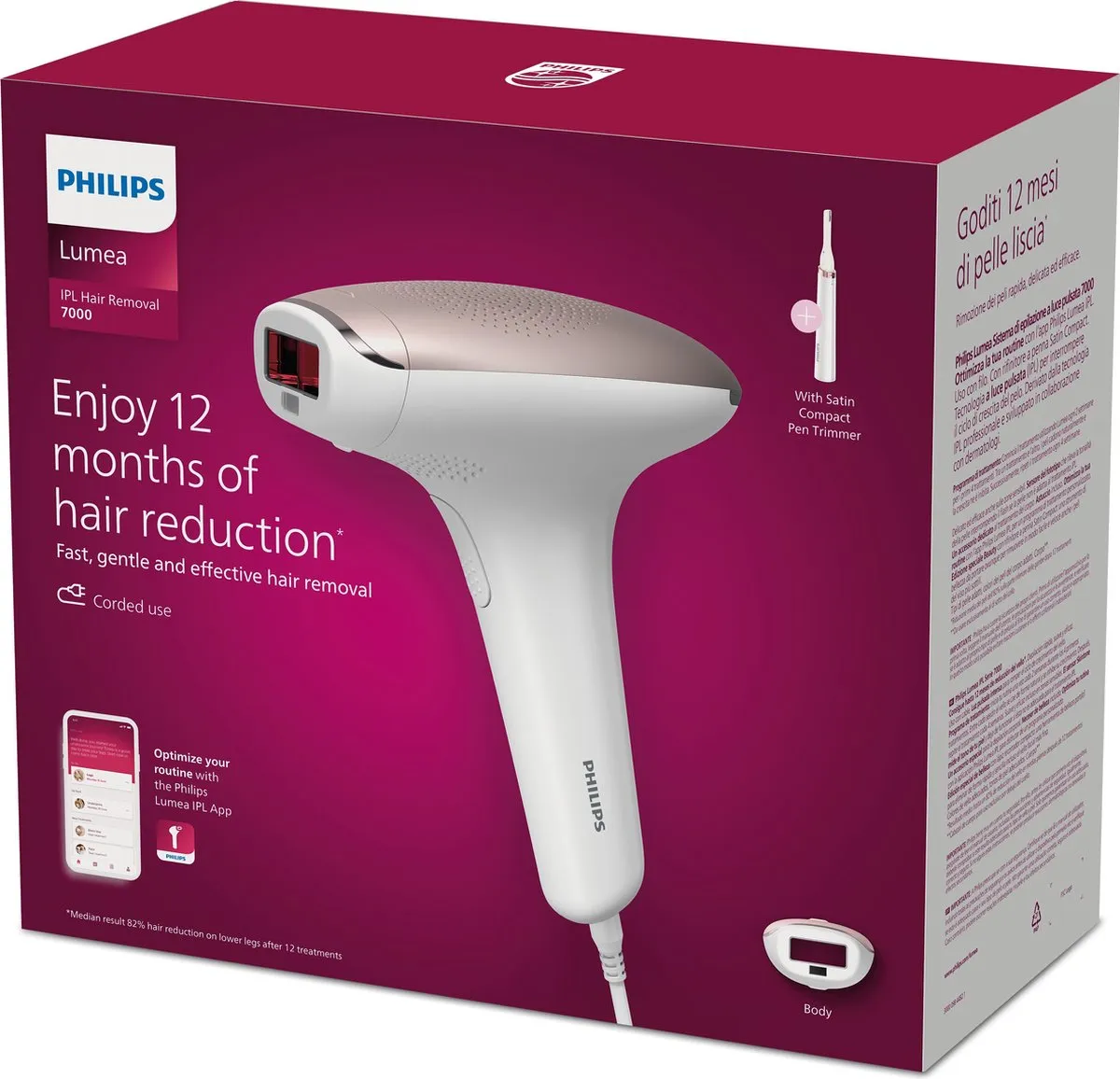 Philips Lumea Advanced BRI920/00 IPL Ontharingsapparaat - 250.000 Flitsen