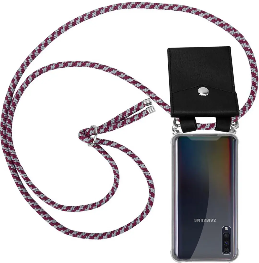 Cadorabo Hoesje geschikt voor Samsung Galaxy A50 4G / A50s / A30s in ROOD WIT