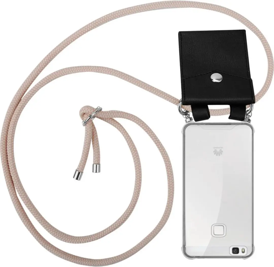 Cadorabo Hoesje geschikt voor Huawei P9 LITE 2016 / G9 LITE in PEARLY ROSE GOUD