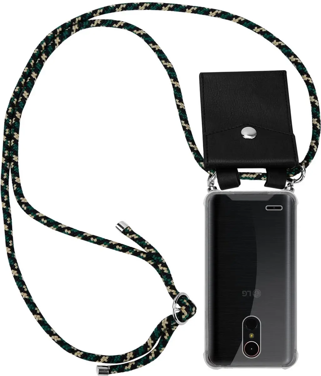 Cadorabo Hoesje geschikt voor LG K10 2017 in CAMOUFLAGE