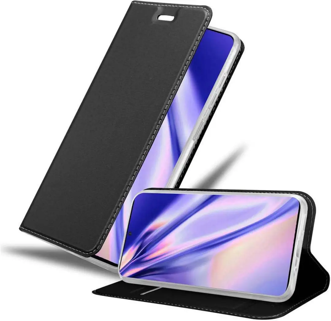 Cadorabo Hoesje geschikt voor Samsung Galaxy S20 in CLASSY ZWART