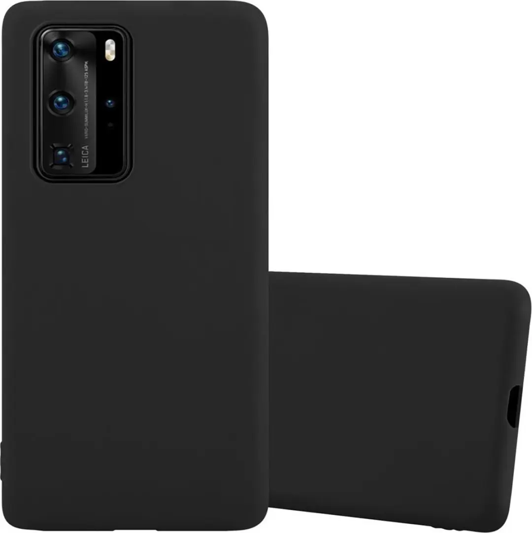 Cadorabo Hoesje geschikt voor Huawei P40 PRO / P40 PRO+ in CANDY ZWART