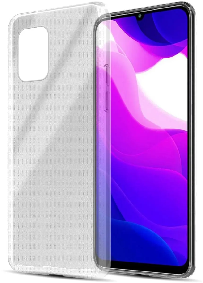 Cadorabo Hoesje geschikt voor Xiaomi Mi 10 LITE in VOLLEDIG TRANSPARANT