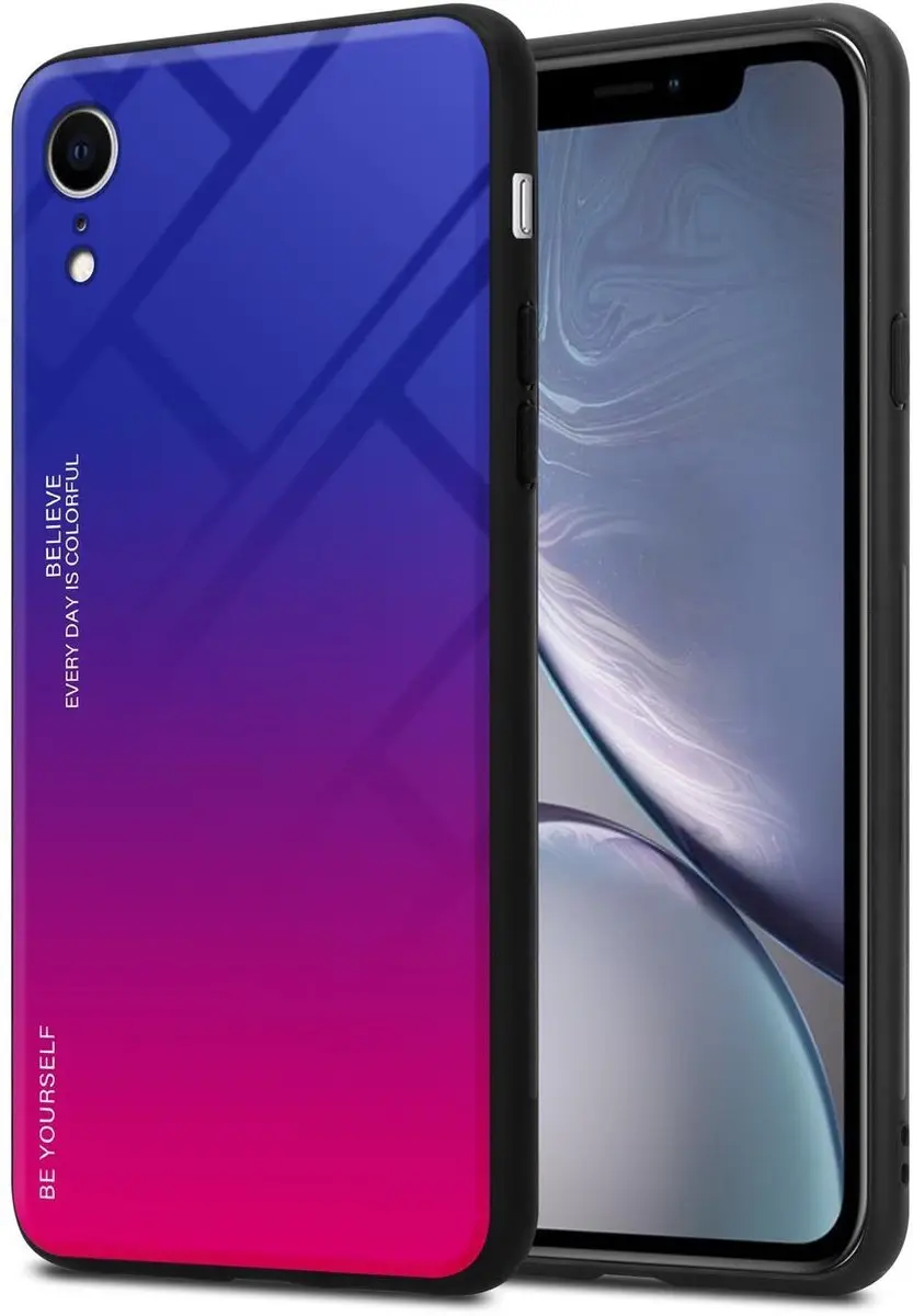 Cadorabo Hoesje geschikt voor Apple iPhone XR in PAARS