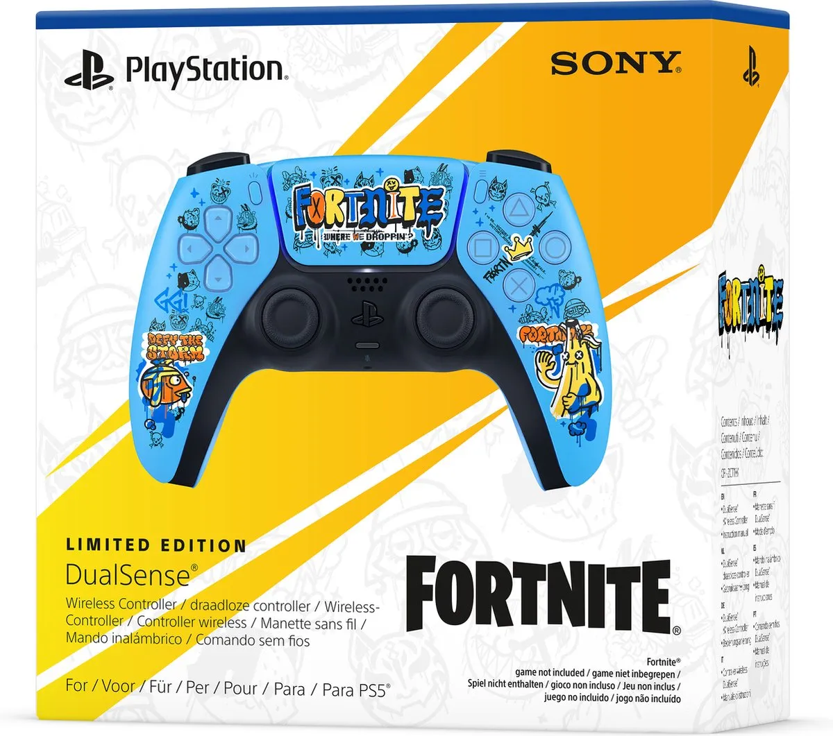Sony PlayStation PS5 DualSense Controller Fortnite Limited Edition - 1000045435 - afbeelding 6 van 6