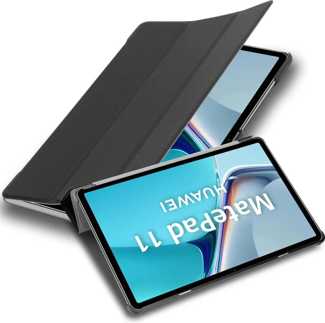 Cadorabo Tablet Hoesje geschikt voor Huawei MatePad 11 (10.95 Zoll) in SATIJN ZW