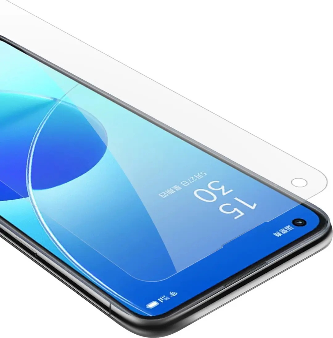 Cadorabo Screenprotector geschikt voor Oppo Reno6 5G Volledig scherm pantserfoli