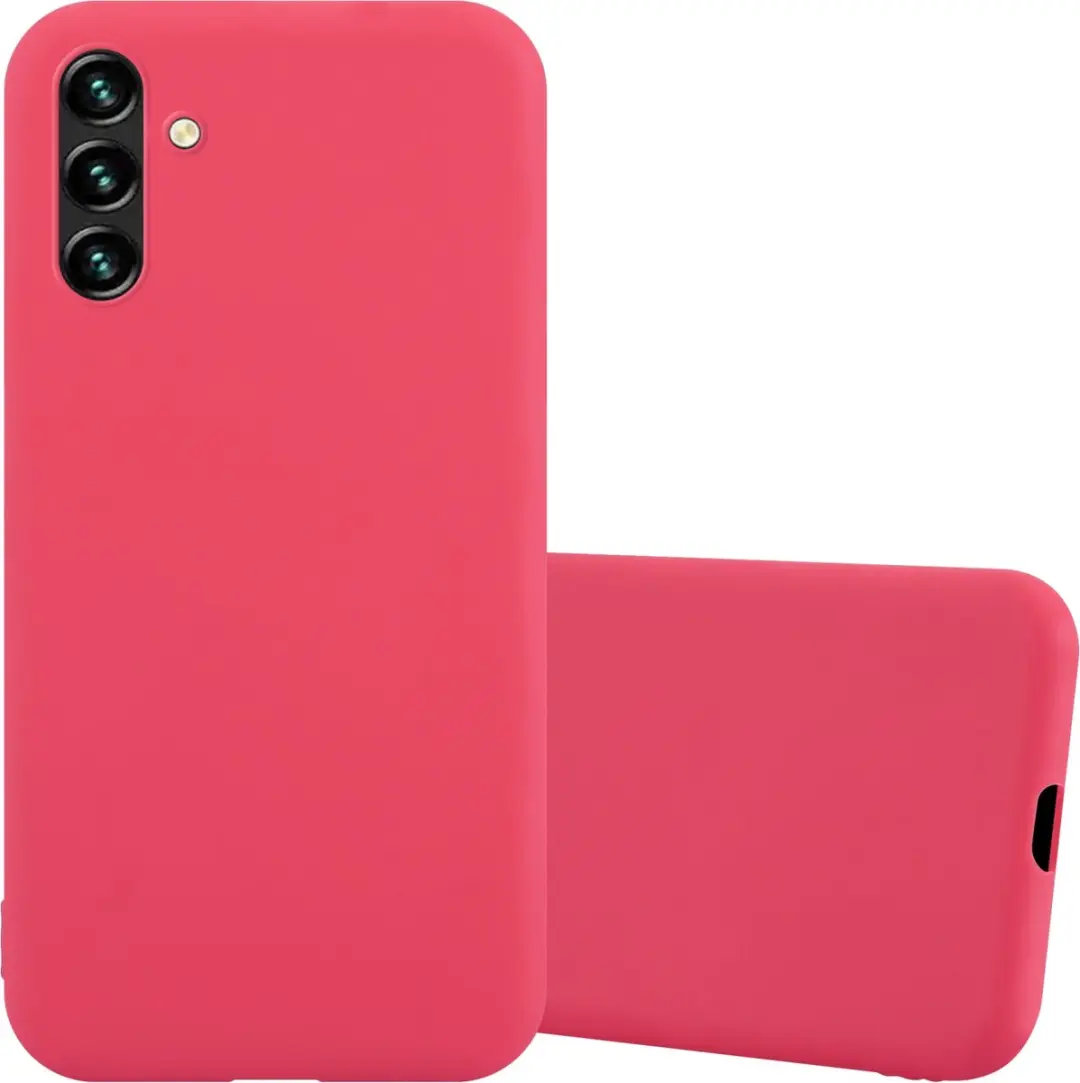 Cadorabo Hoesje geschikt voor Samsung Galaxy A13 5G in CANDY ROOD