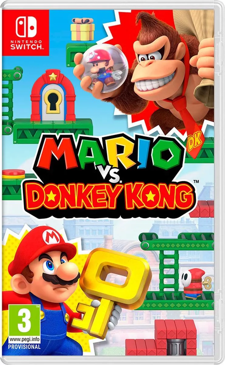 Nintendo Switch Mario vs Donkey Kong