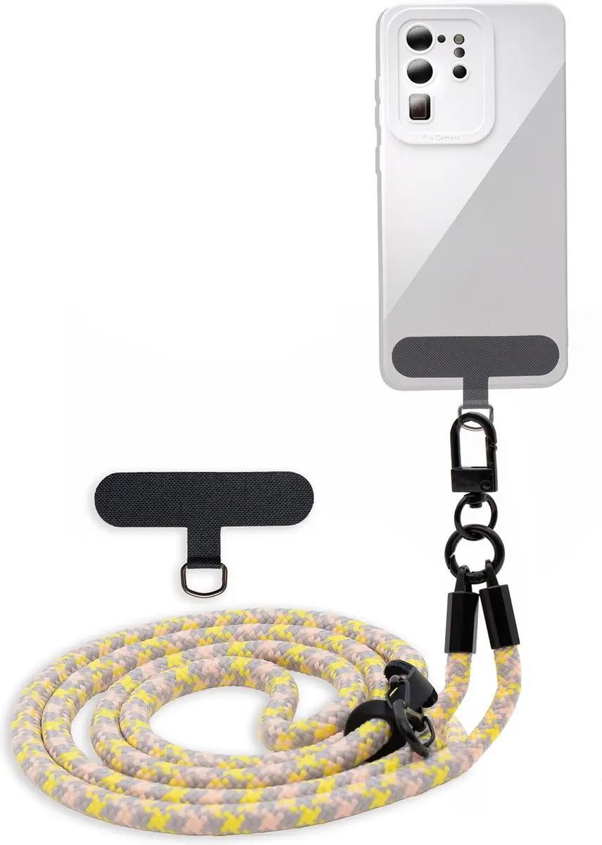 Cadorabo mobiele telefoonketting geschikt voor Xiaomi Mi MIX 3 in GEEL