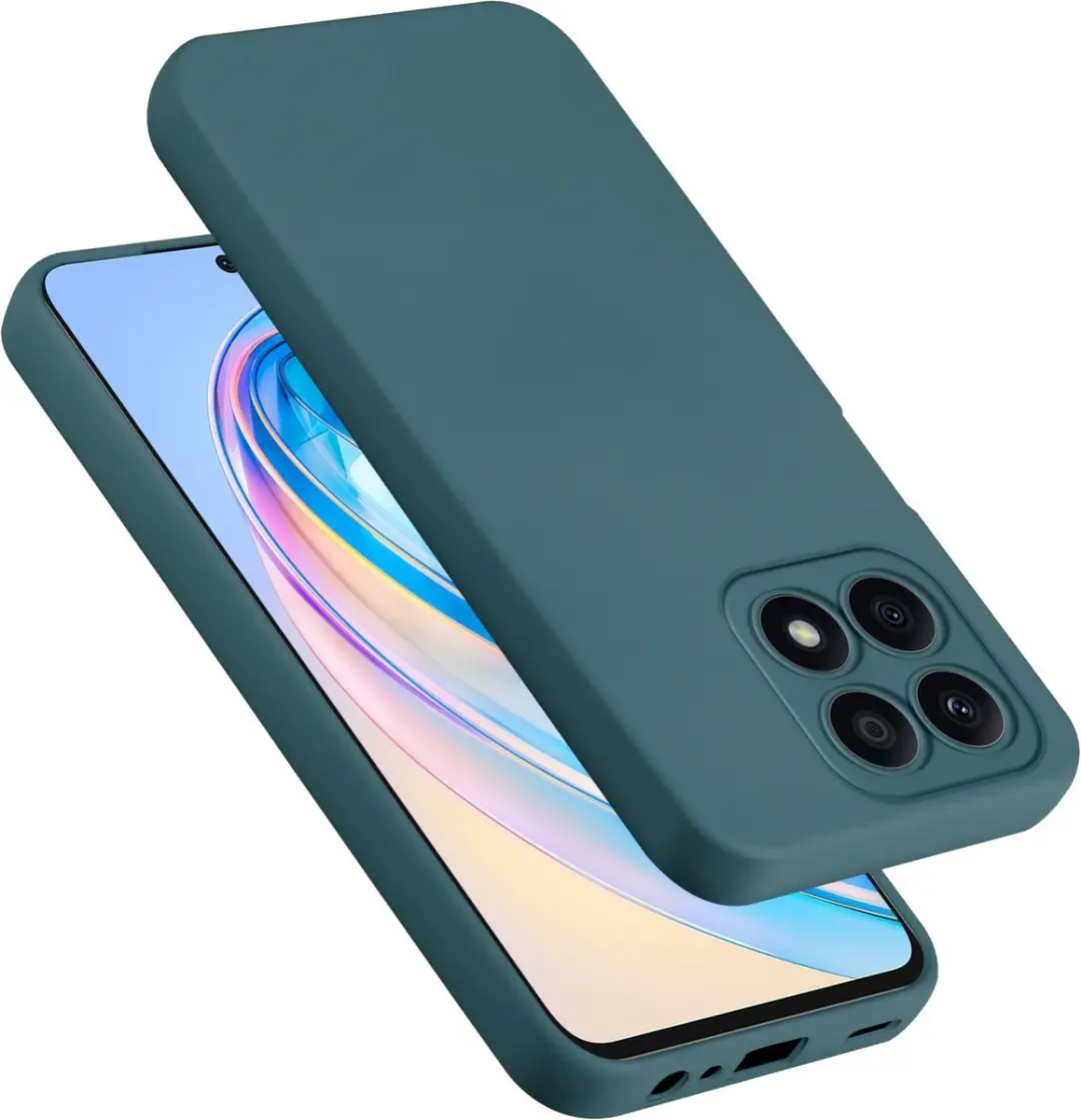 Cadorabo Hoesje geschikt voor Honor x8a in LIQUID GROEN