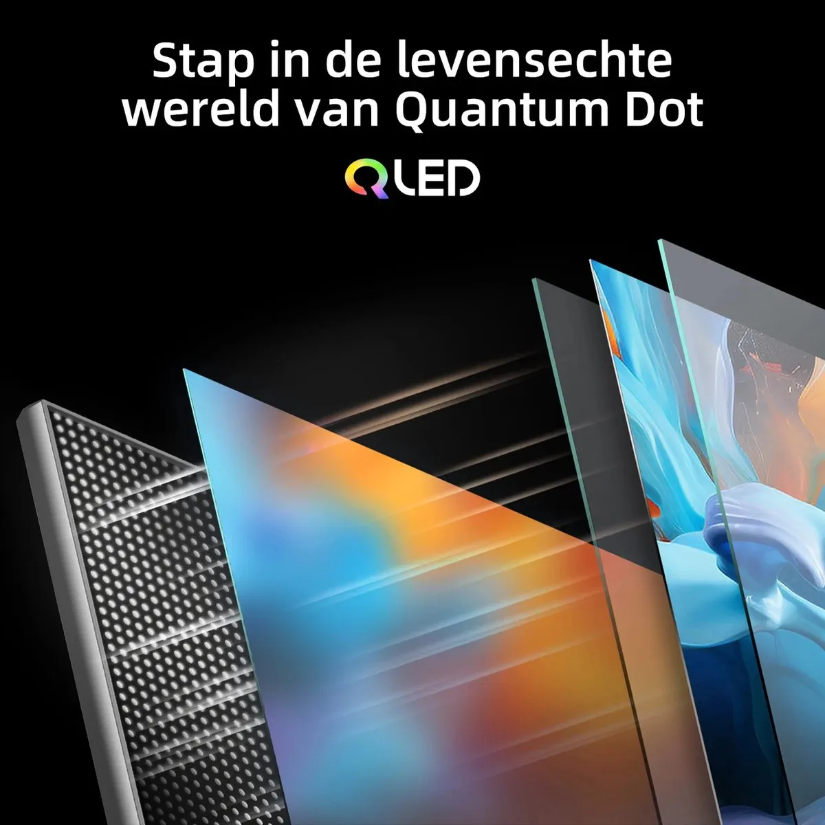 CHiQ L32QM10E 32 inch QLED Smart TV - Full HD - HDR10 - Zwart