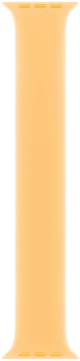 Apple Siliconen solobandje voor de Apple Watch | 38/40/41/42 mm - Maat 4 - Sunglow