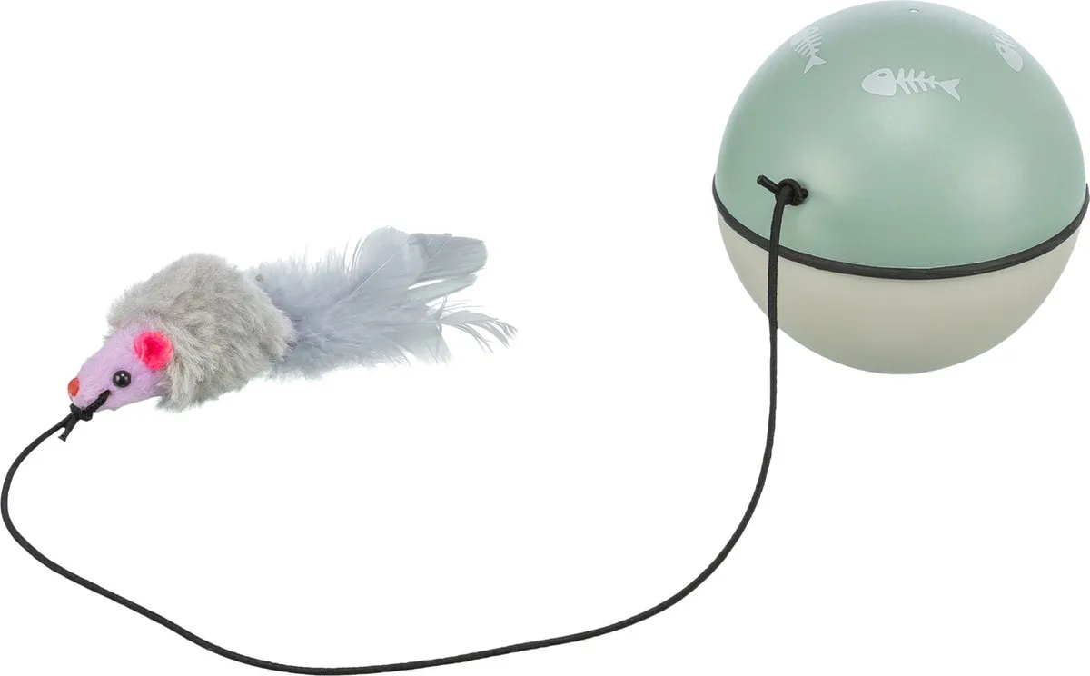 Trixie Bal Turbinio met Motor en Muis Mintgroen