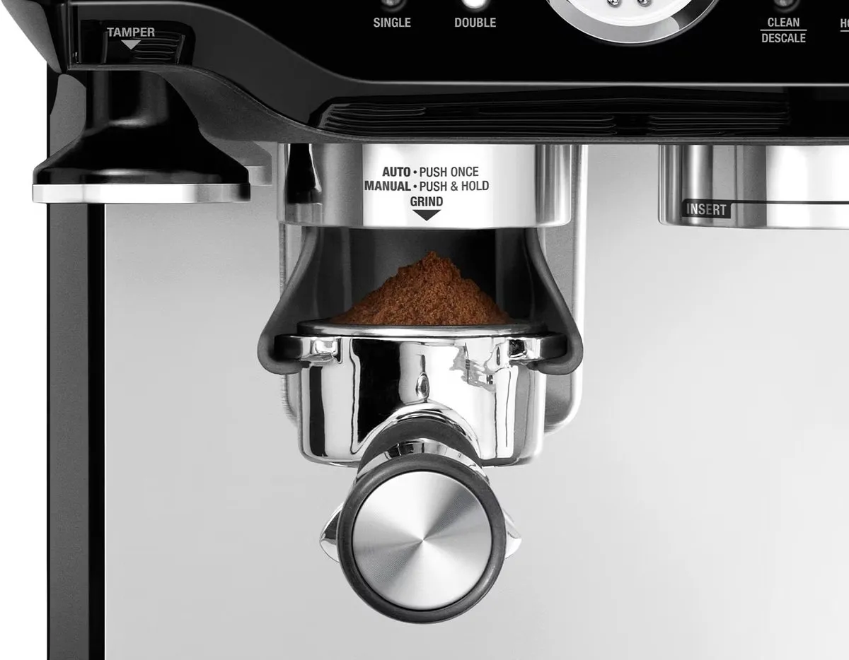 Sage the Barista Impress Black Stainless Steel