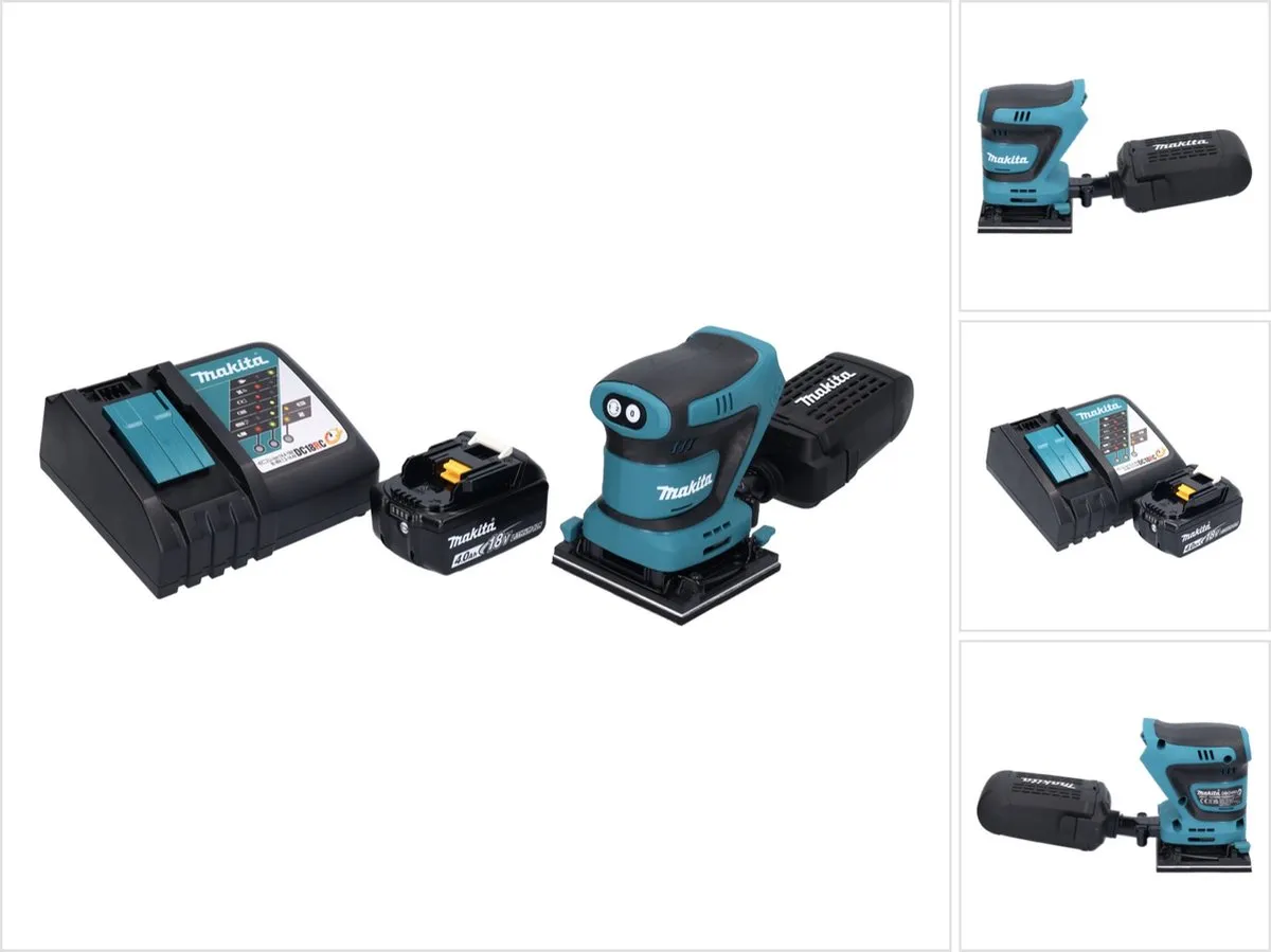 Makita DBO480RM1 Accu-excentrische schuurmachine 18V