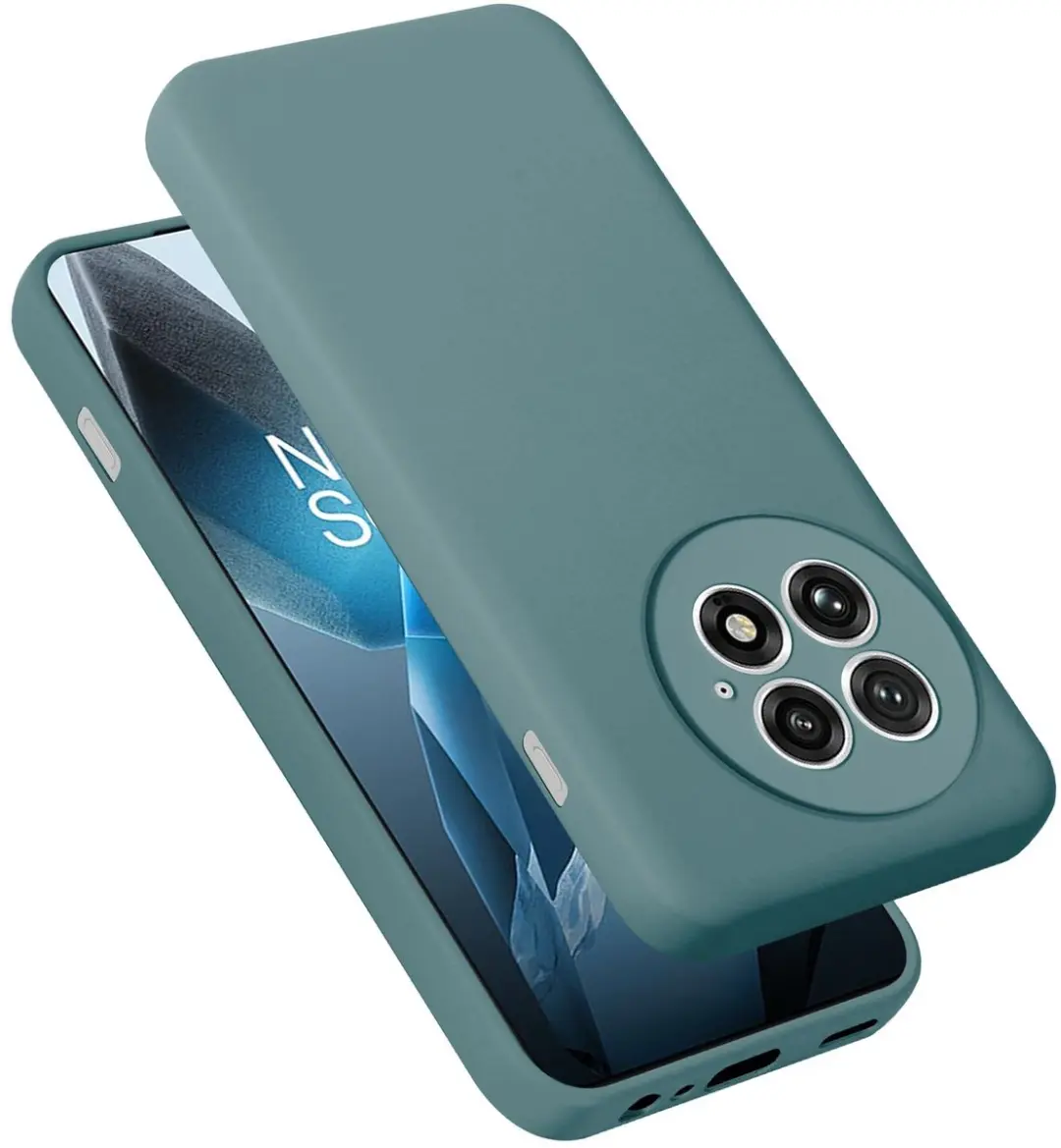 Cadorabo Hoesje geschikt voor OnePlus 13 in LIQUID GROEN
