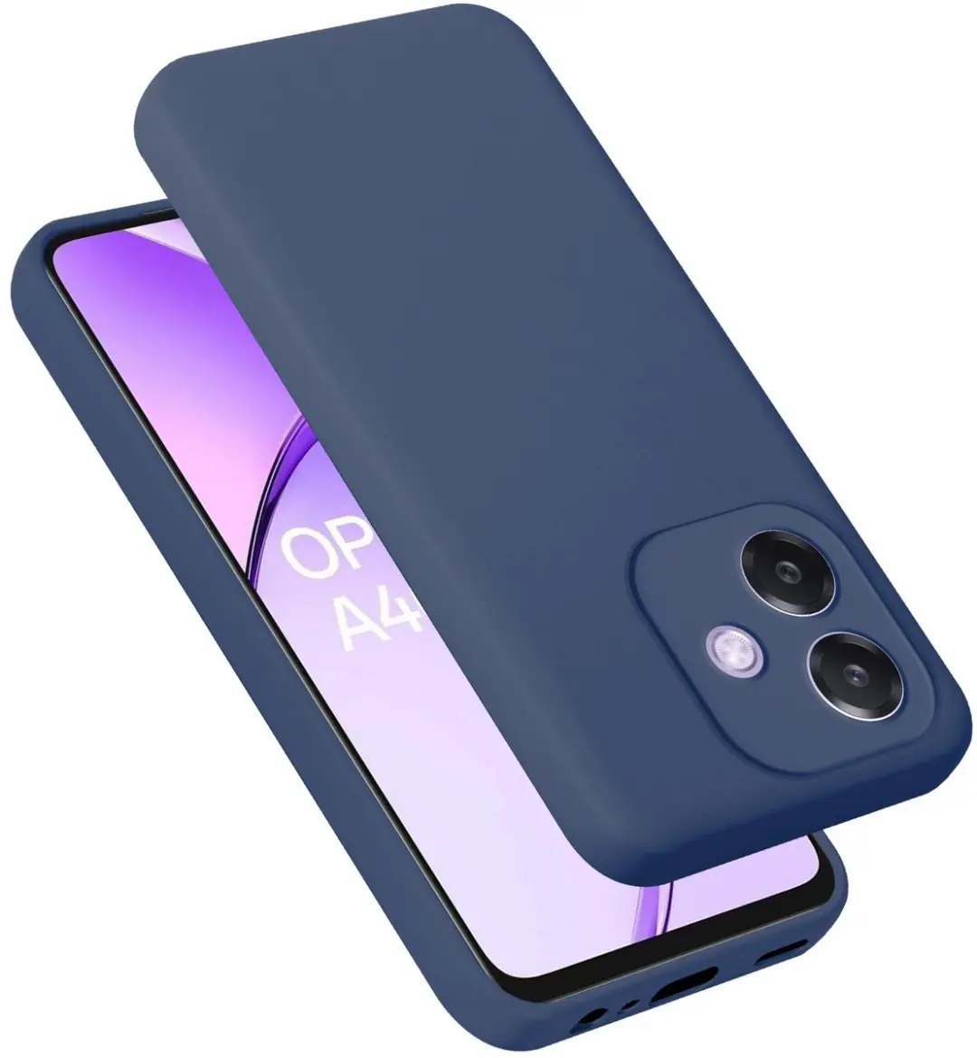 Cadorabo Hoesje geschikt voor Oppo A40 in LIQUID BLAUW