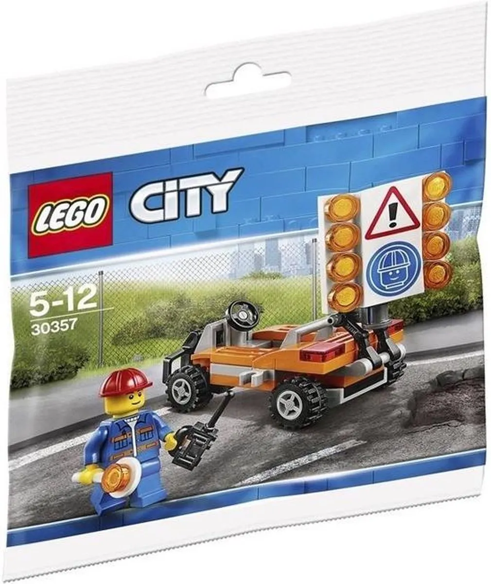 LEGO 30357 Bouwspeelgoed - 51 Stukken - 1 Minifiguur - Oranje/Blauw
