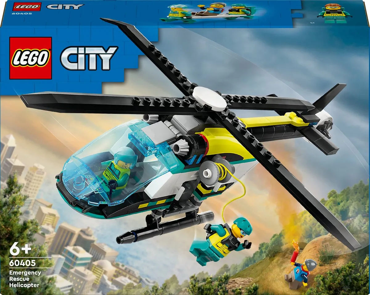 LEGO City Reddingshelikopter 60405