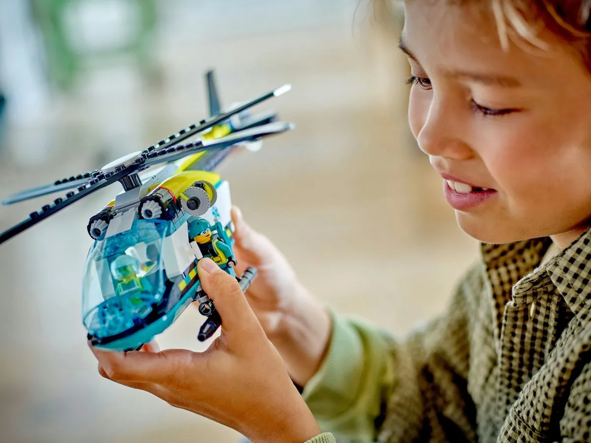 LEGO City Reddingshelikopter 60405 - 226 Stukken - afbeelding 3 van 6