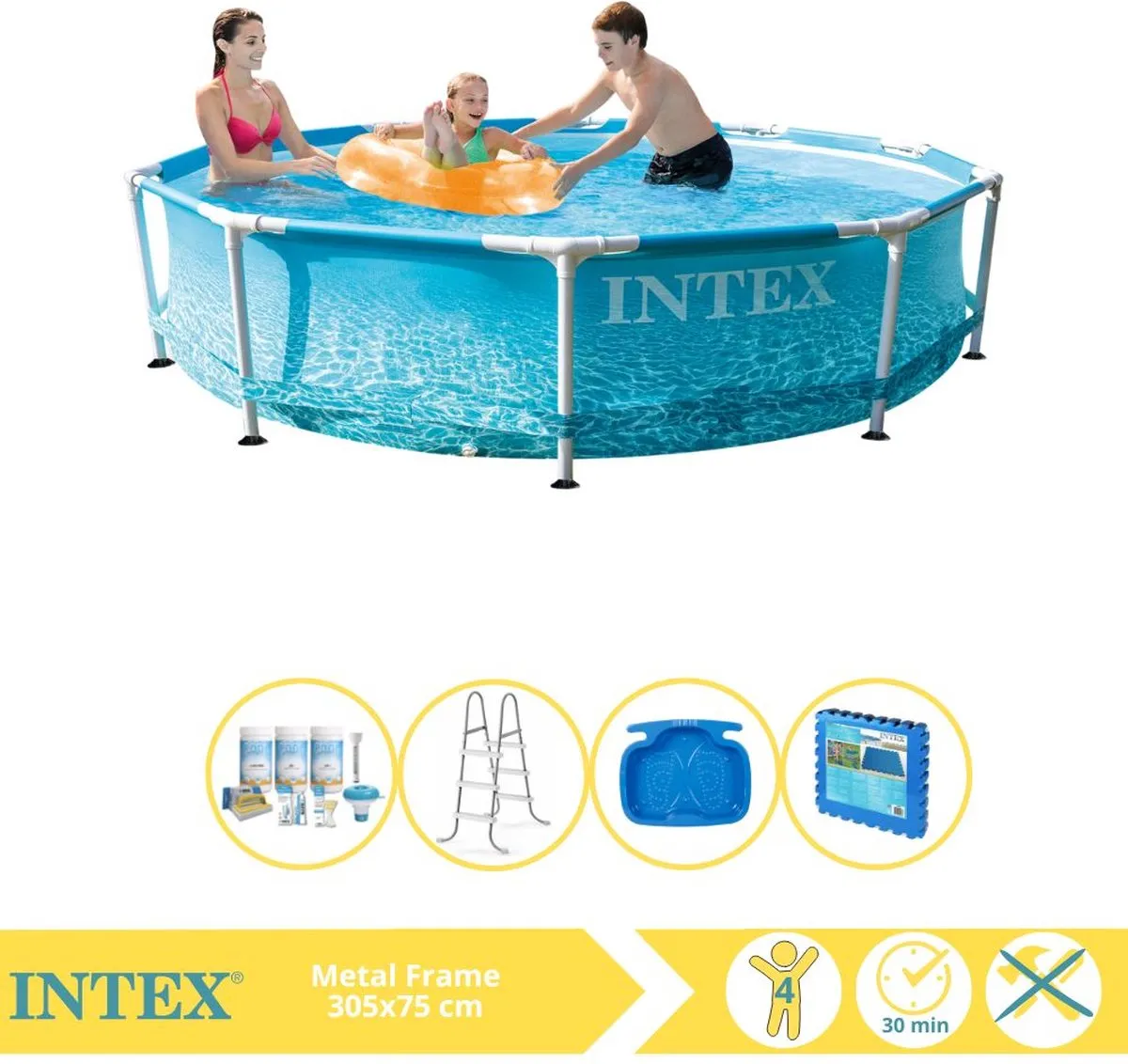 Intex Metal Frame Zwembad 305x76cm