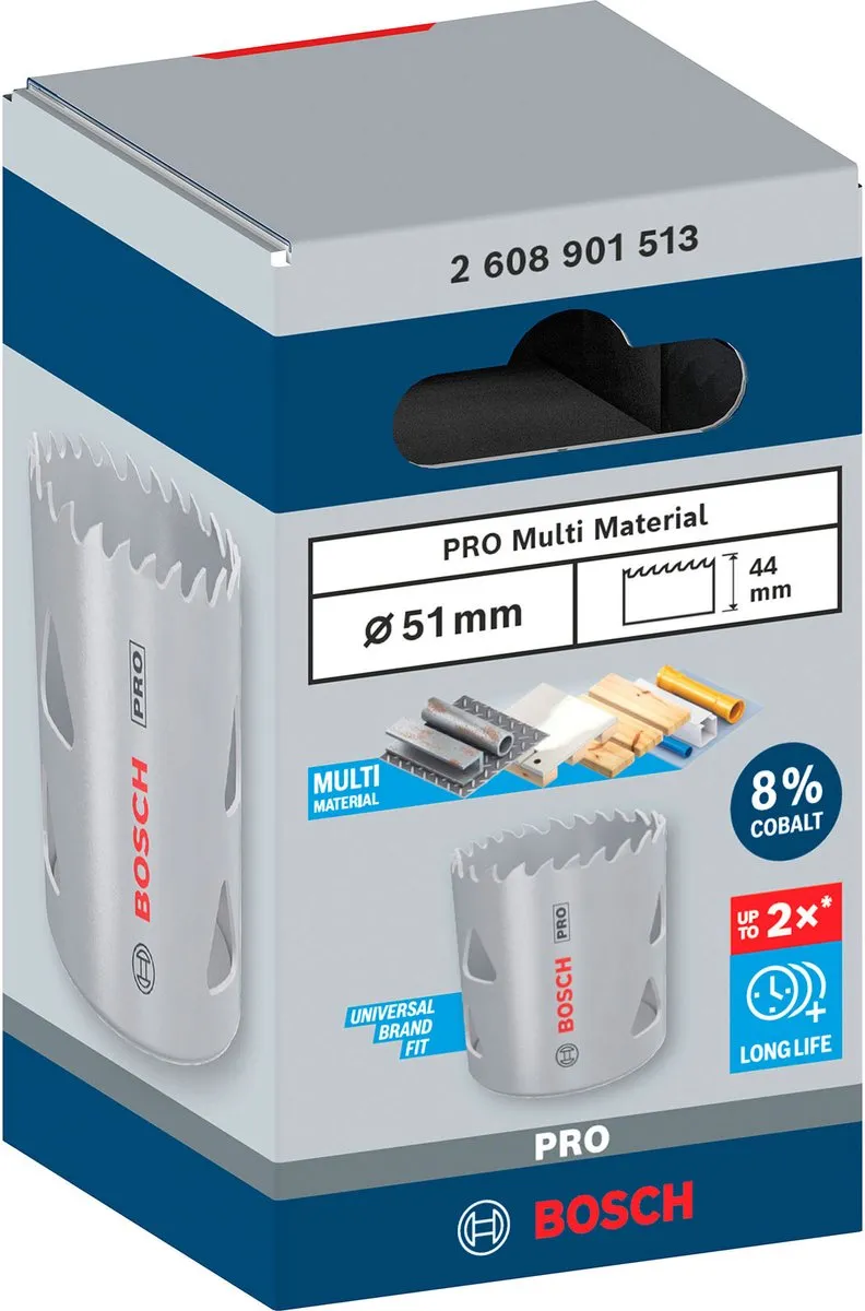 Bosch Professional Multimateriaal Gatenzaag 51mm - 2608900542