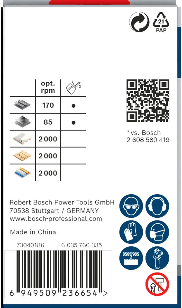 Bosch Professional Multimateriaal Gatenzaag 51mm - 2608900542