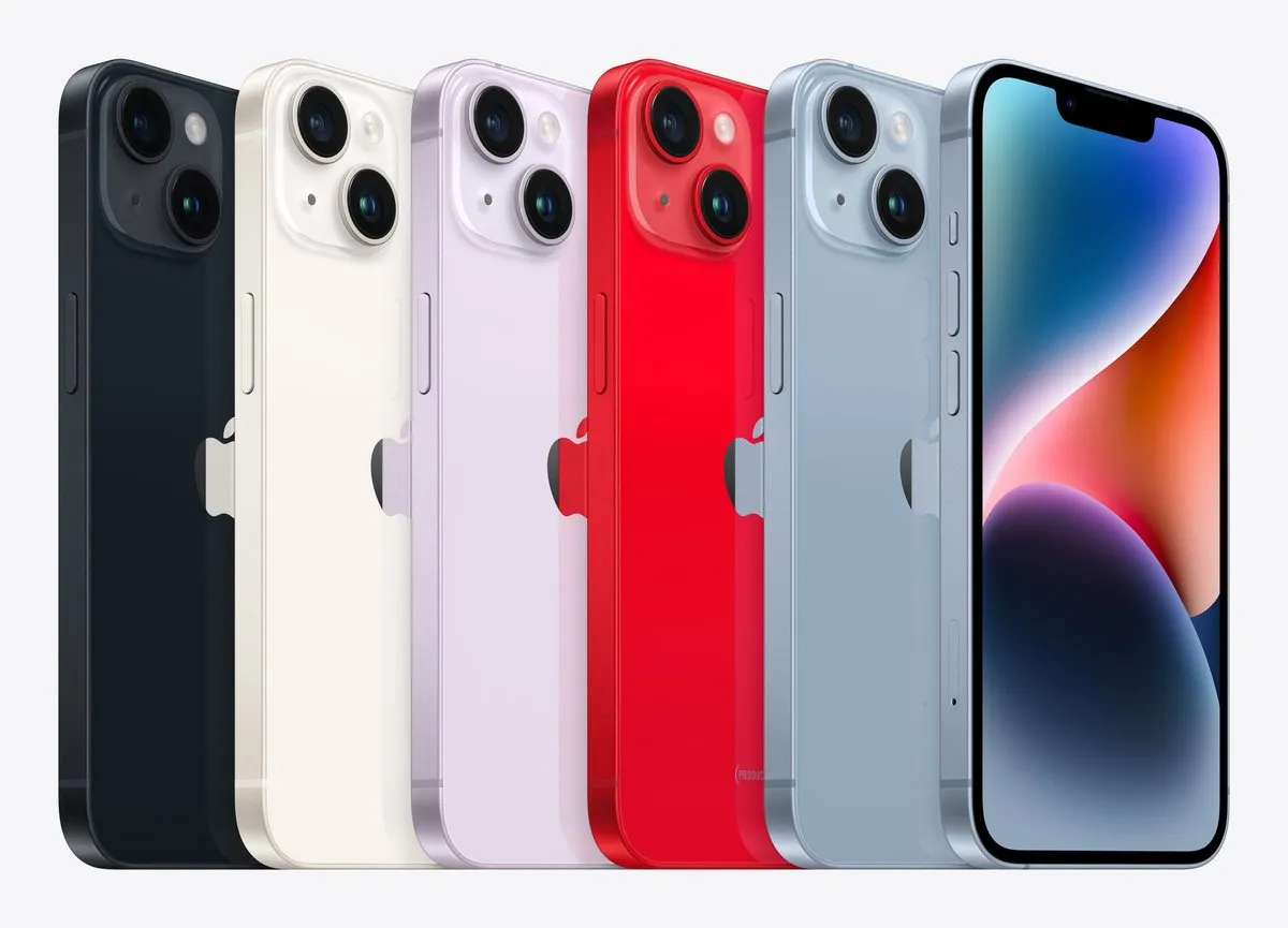Apple iPhone 14 256GB - Rood