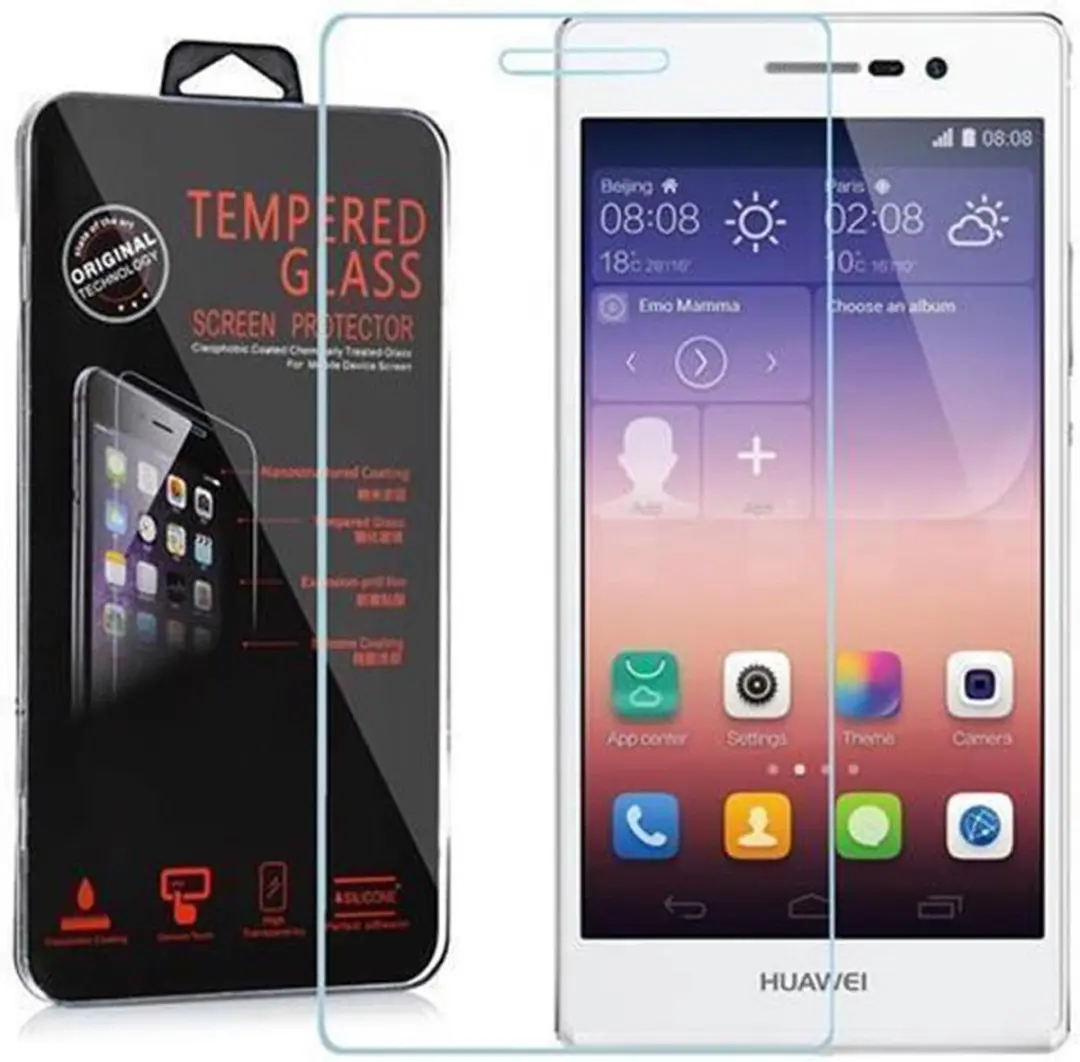 Cadorabo Screenprotector geschikt voor Huawei ASCEND P7