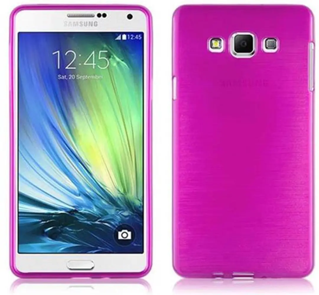 Cadorabo Hoesje geschikt voor Samsung Galaxy A7 2015 in ROZE