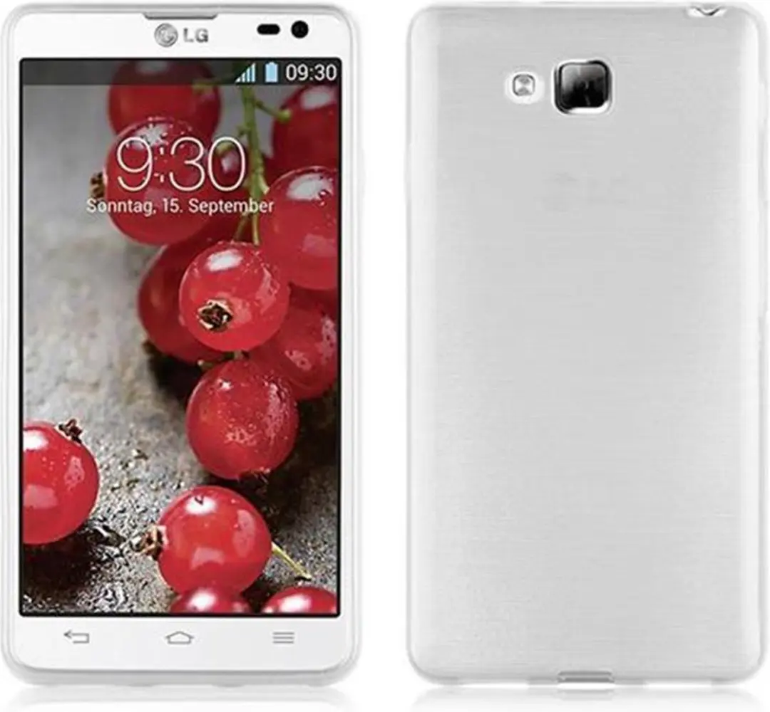 Cadorabo Hoesje geschikt voor LG L9 II in ZILVER