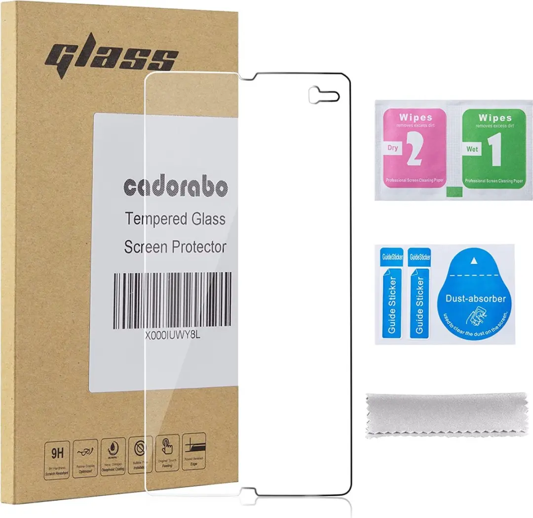 Cadorabo Screenprotector geschikt voor Sony Xperia Z