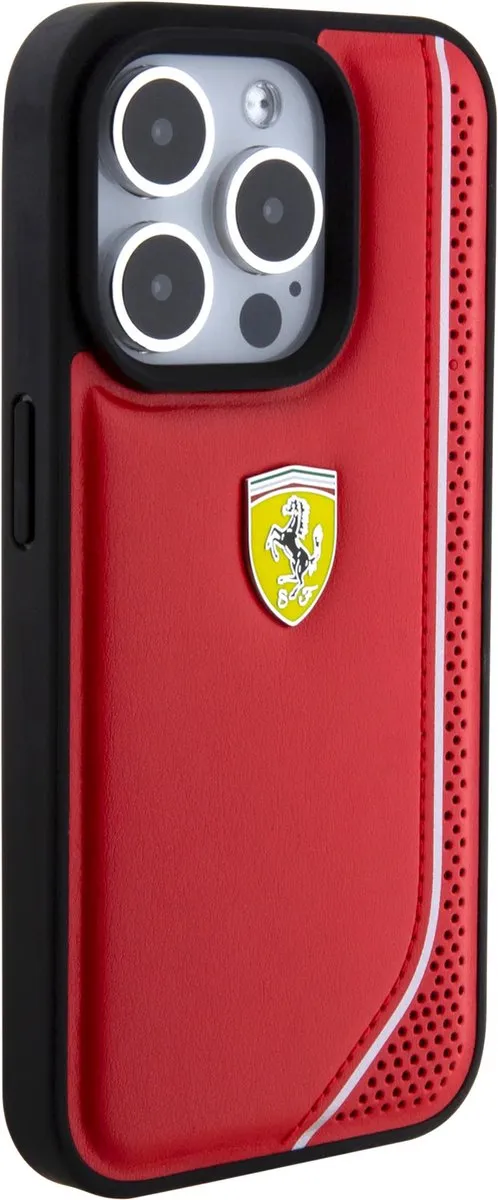 Ferrari iPhone 15 Pro Max Hoesje - Rood