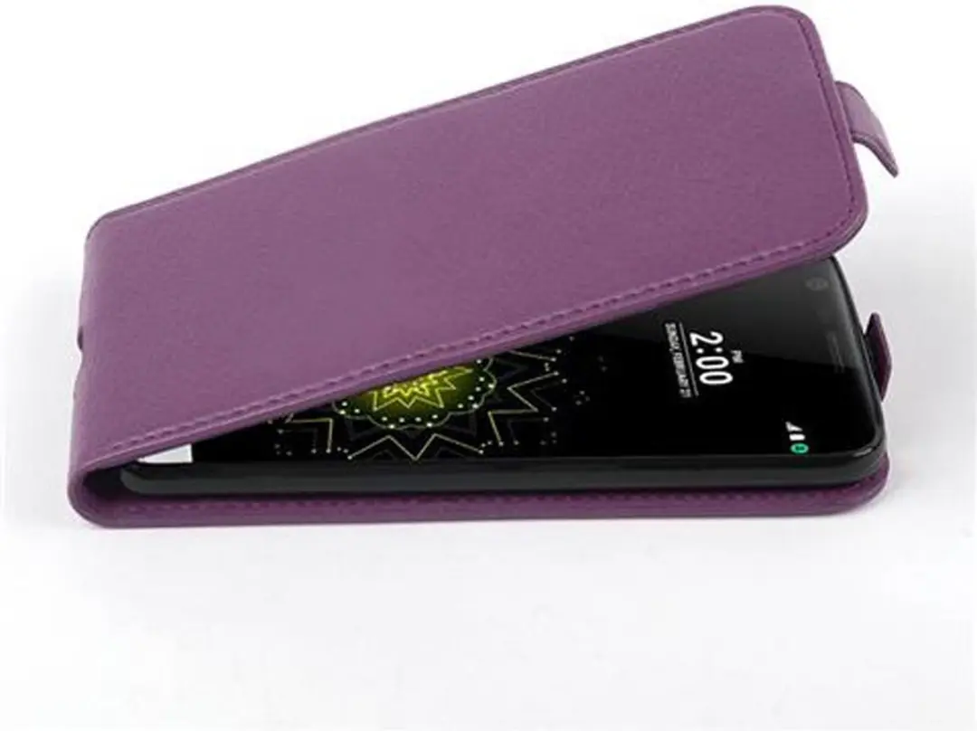 Cadorabo Hoesje geschikt voor LG G5 in BORDEAUX PAARS