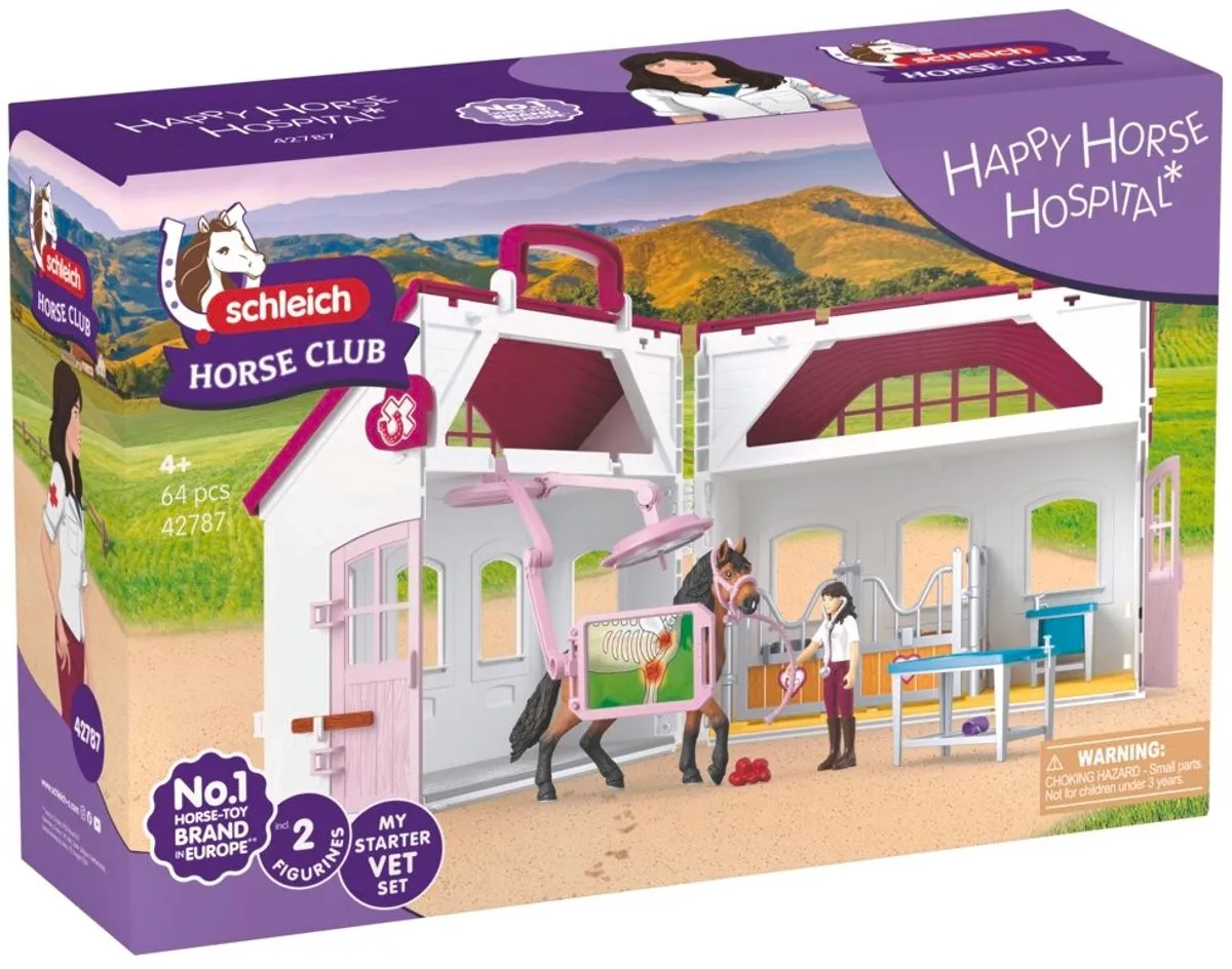 Schleich Horse Club Paardenkliniek 42787 - Meerkleurig