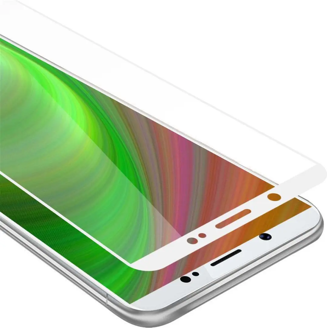Cadorabo Screenprotector geschikt voor Vivo V7 Volledig scherm pantserfolie Besc