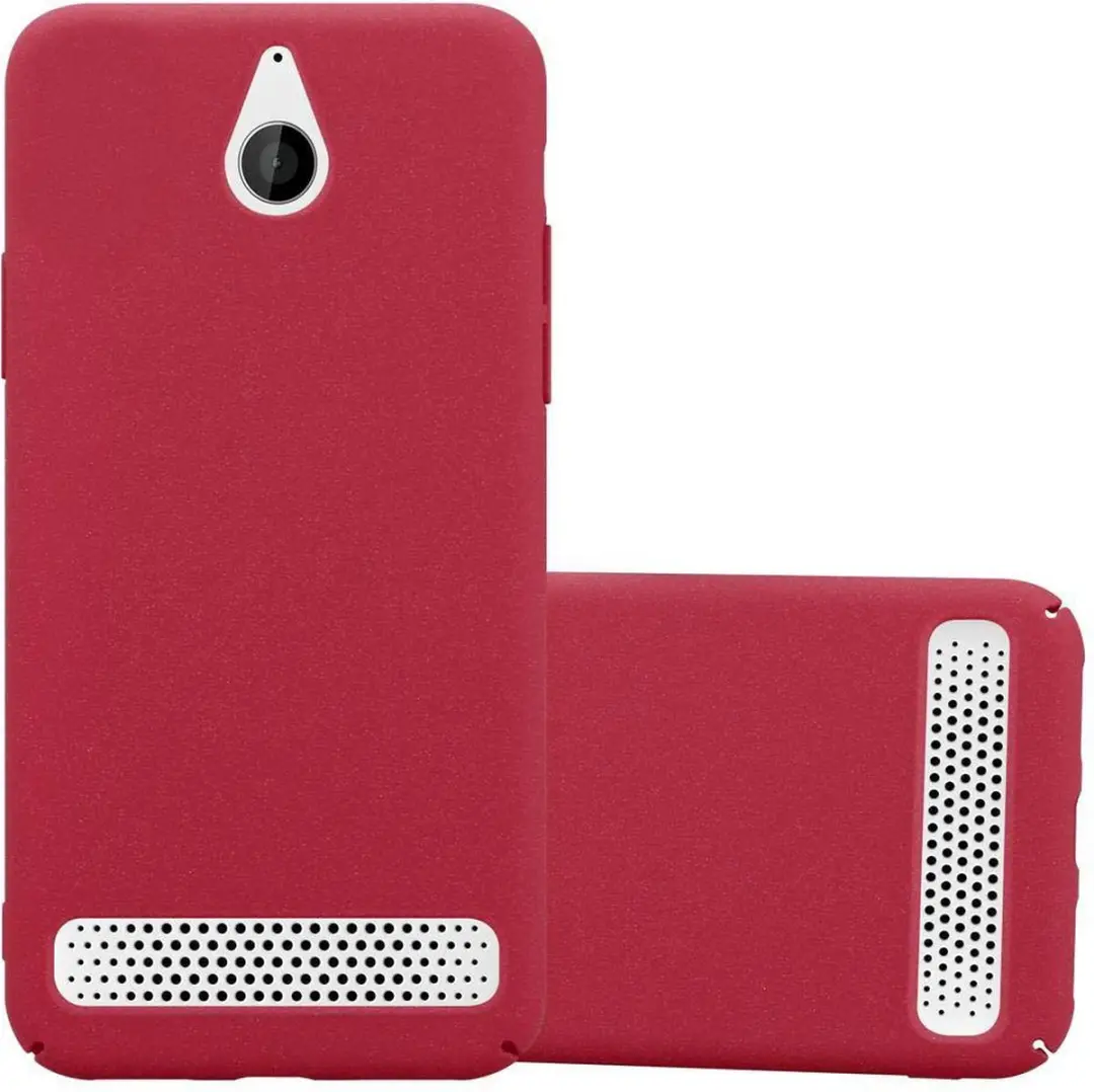 Cadorabo Hoesje geschikt voor Sony Xperia E1 in FROSTY ROOD