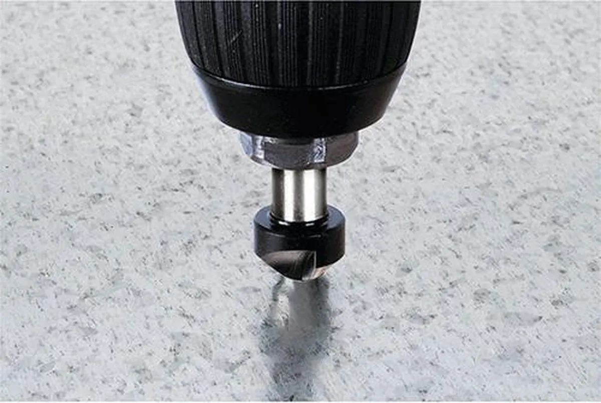 Wolfcraft Conische Verzinkboor HSS Ø12mm