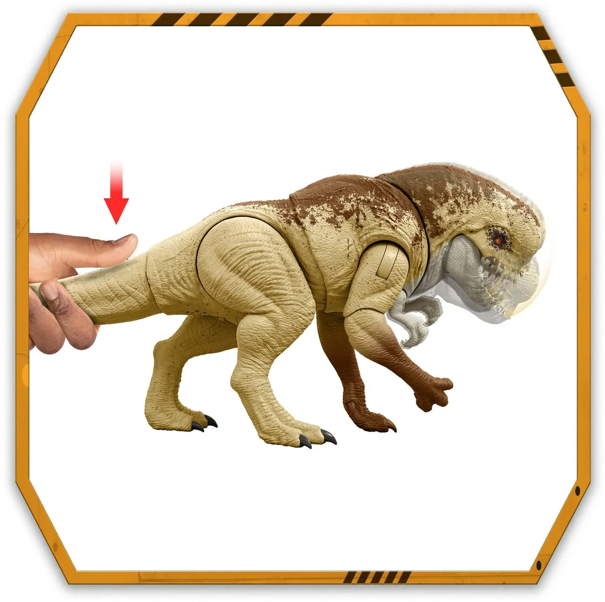 Jurassic World Rebirth Rumble N Rampage Distortus rex - JGB58 - afbeelding 6 van 6