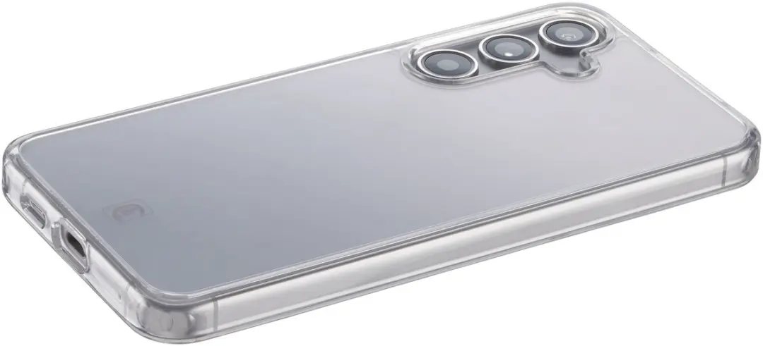 Cellularline Clear Duo Hoesje Samsung Galaxy S25+ - Transparant - afbeelding 5 van 6