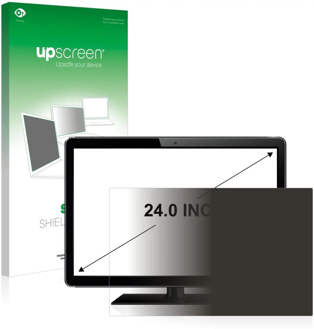 upscreen Spy Shield Privacy Filter 24 inch 16:9