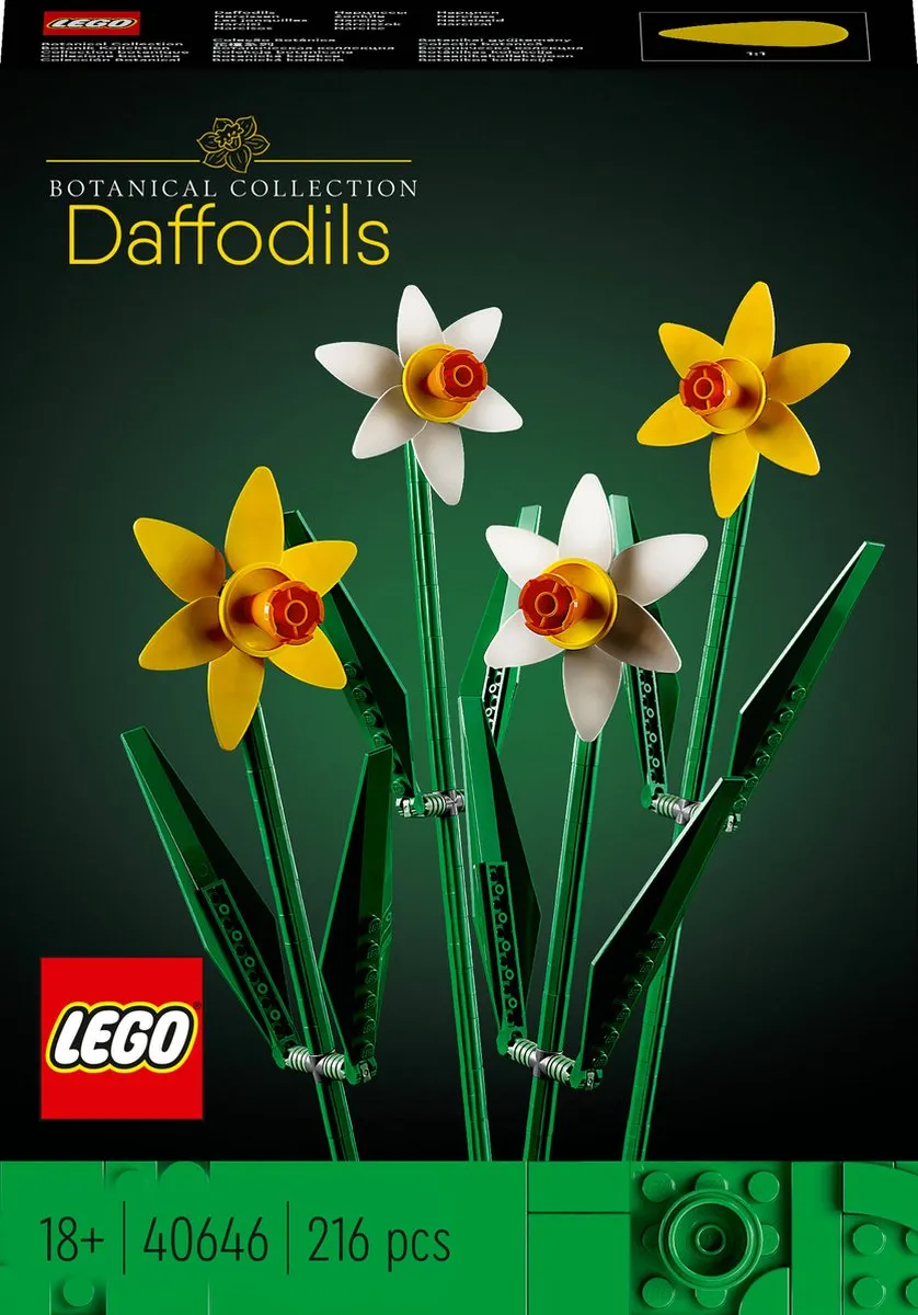 LEGO Botanical Collection 40646 Narcissen