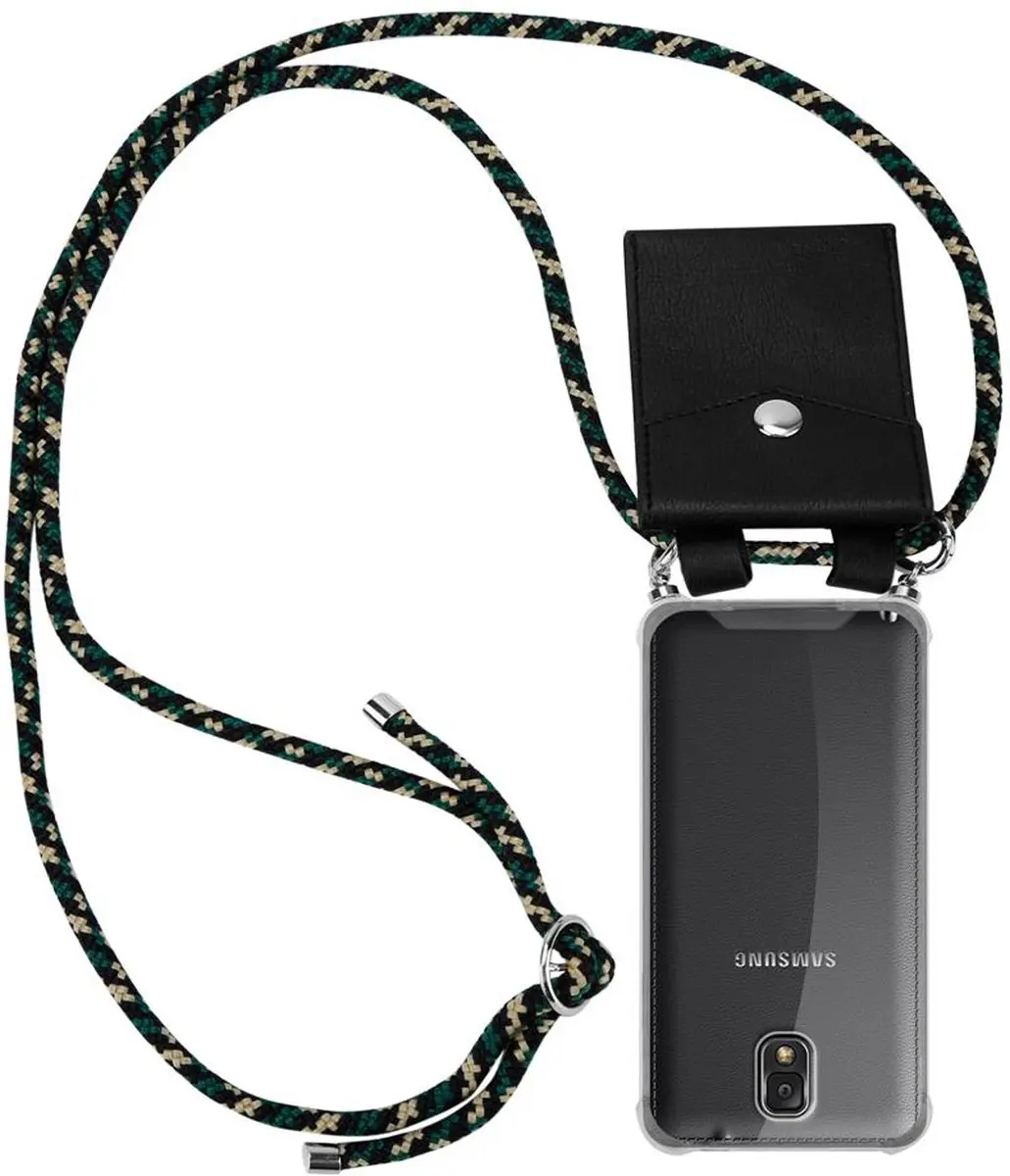 Cadorabo Hoesje geschikt voor Samsung Galaxy NOTE 3 in CAMOUFLAGE